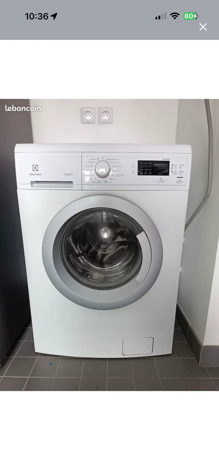 Lave linge Electrolux · photo 1