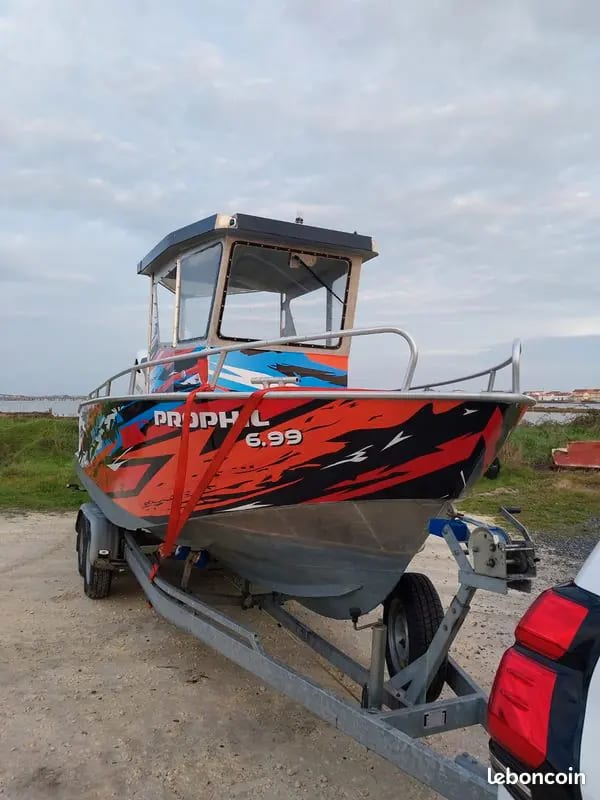 URGENT Bateau aluminium prophil 699 2025 pêche sportive · photo 2