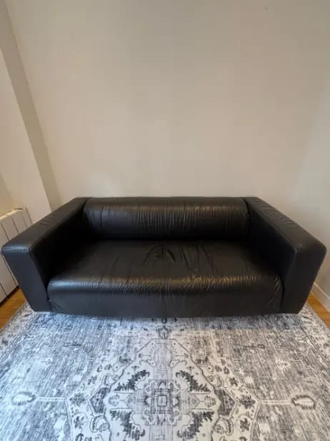 Canapé IKEA KLIPPAN Noir · photo 6